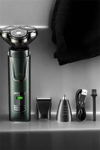 3 Başlıklı Profesyonel Saç ve Sakal Bakım Seti Vücut, Burun ve Kulak Tüy Alma