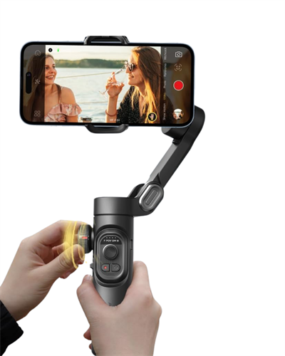 3 Eksen Telefon Gimbal Stabilizer Video Sabitleyici Vlog ve Çekim Aparatı