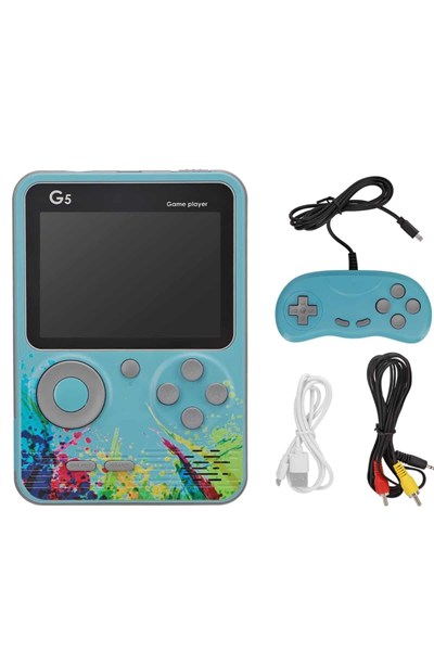 3 İnç Ekran 500 Oyunlu Game Box Mini Taşınabilir Oyun Konsolu