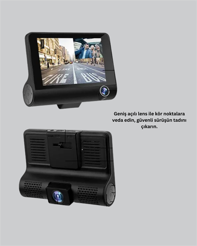 3 Kameralı Araç DVR