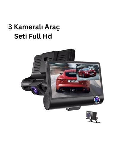 3 Kameralı Araç DVR