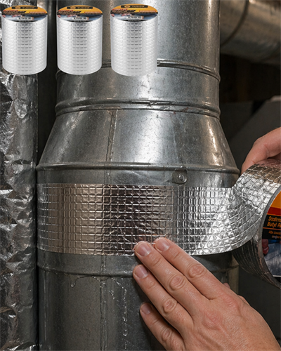 3 Lü Set Alüminyum Yüzeyli Çatı Boru Onarım Sızdırmaz Bant