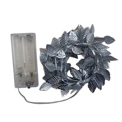 3 Metre Yaldızlı Gümüş LED Işık