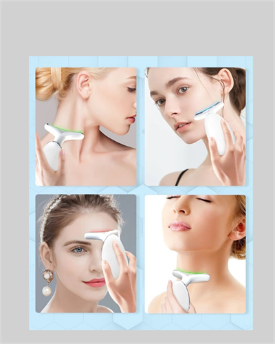 3 Modlu Boyun ve Yüz Bakım Cihazı – EMS, Temizleme, Sıcak Masaj ve Renkli Işık Terapi Özellikli