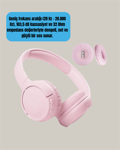 3.2 cm Sürücülü Ergonomik Kablosuz Kulaklık
