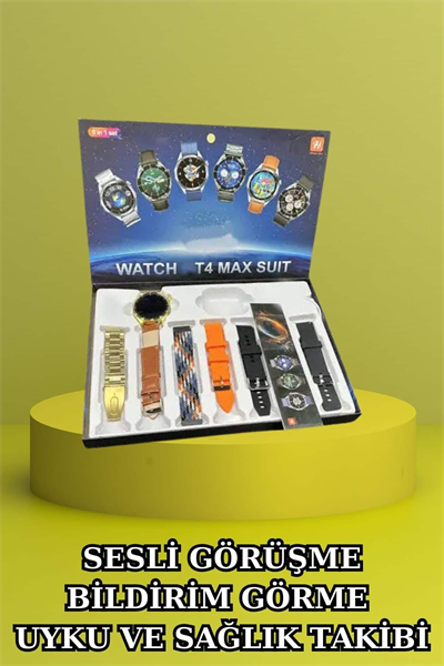 3.Nesil TWS Bluetooth Kulaklık Bluetooth Bağlantılı Akıllı Saat Amoled Ekran Plastik Hasır Kordon