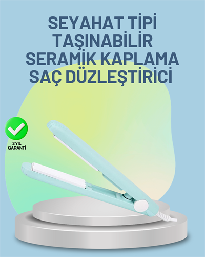 30 Saniyede Isınan PTC Teknolojili Saç Şekillendirici – Sabit Isı Kontrollü, Hızlı Performans