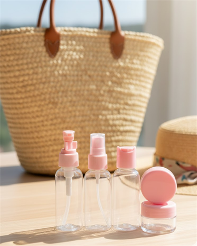 30 ml 5’li Seyahat Banyo Şişe Seti Çantalı