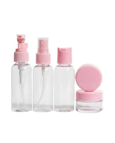 30 ml 5’li Seyahat Banyo Şişe Seti Çantalı