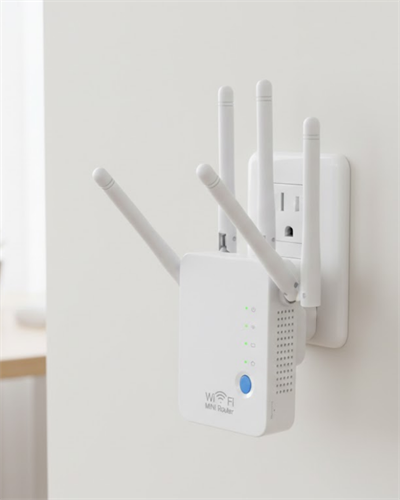 300Mbps WiFi Tekrarlayıcı WPS Güvenlikli AP Modlu Güçlendirici