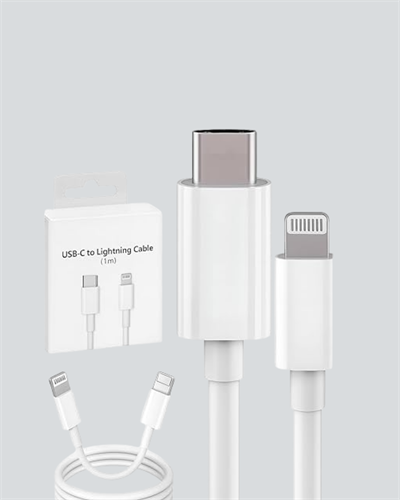 30W Type-C Lightning Hızlı Şarj Kablosu 1.2m iPhone Uyumlu