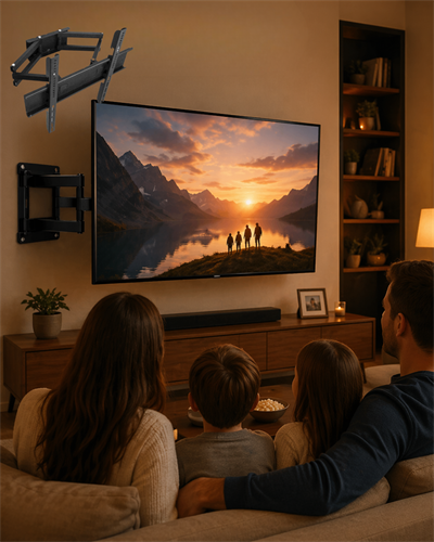 32 55 İnç Ayarlanabilir TV Askı Aparatı Güçlü  Duvar Tipi Askı