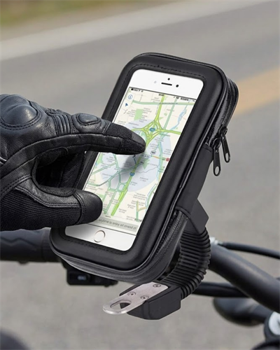 360 Derece Döner Su Geçirmez Bisiklet Telefon Tutucu Gidon Montaj Standı