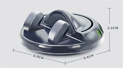 360° Dönebilen Yapışkanlı Numaratörlü Araç Telefon Tutucu