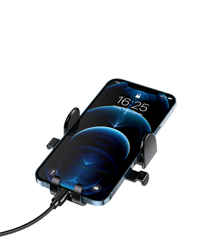 360° Döner Araç Telefon Tutucu Otomatik Kilit Mekanizmalı Stand