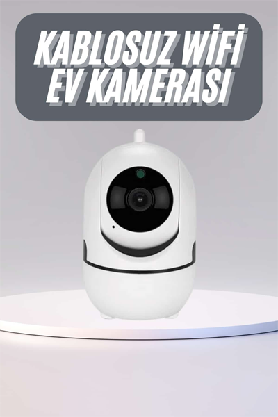 360° Full HD Akıllı Kamera Hareket Sensörlü Wifi Kamera Çocuk Güvenlik Kamerası