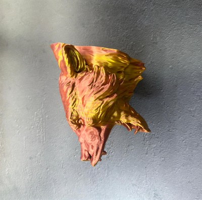 3D Jaguar Figürü Duvar Süsü