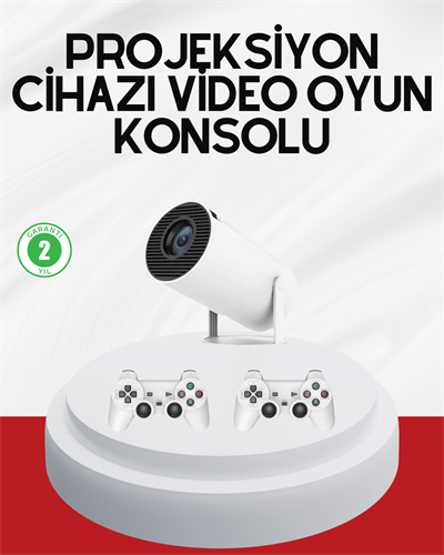 3D Oyun Destekli Kablosuz Ev Sinema Projeksiyon Cihazı