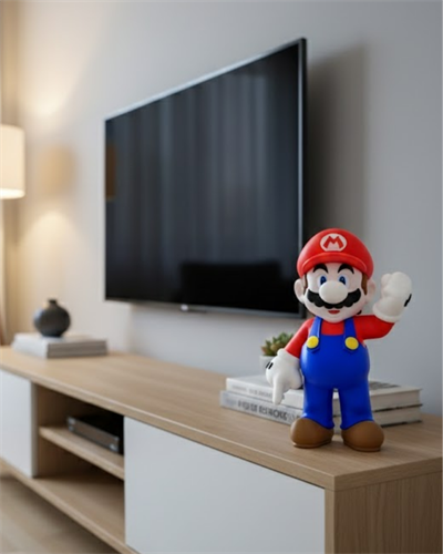 3D Süper Mario Dekoratif Biblo Koleksiyonluk Oyun Karakteri Figürü