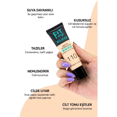 3lü Fit Myi Tüp Fondöten Seti