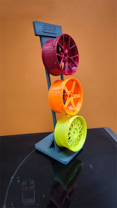 3’lü Jant Dekor Seti Masa Üstü ve Salon İçin Modern Spor Tasarım