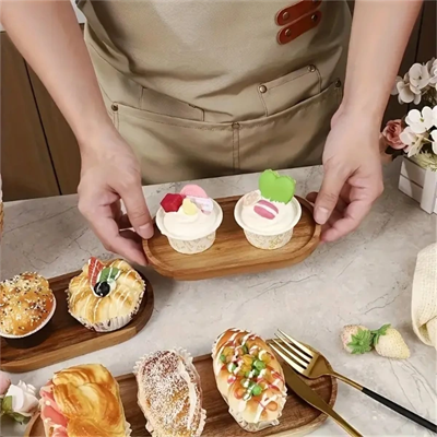 3lü Oval Sunum Tabağı Seti