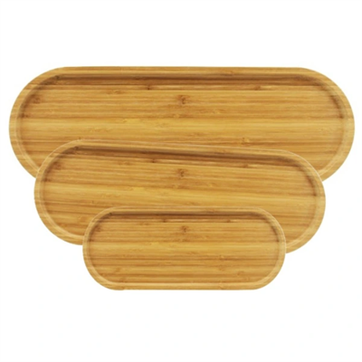 3lü Oval Sunum Tabağı Seti