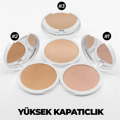 3lü Profesyonel Mat Pudra Seti