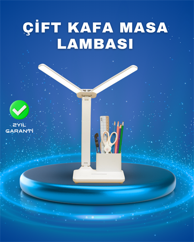 3’ü 1 Arada Çok Amaçlı Masa Lambası | Göz Yormayan Işık, Organizer Tasarım