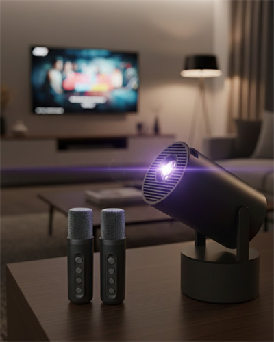 3ü1 Arada Projeksiyon Karaoke ve Bluetooth Hoparlör