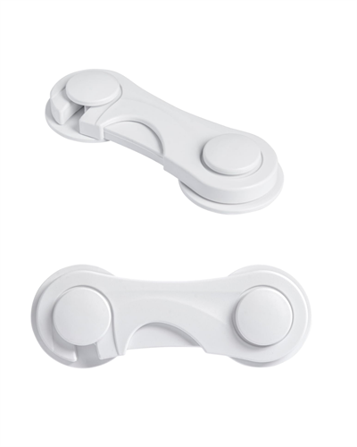 4 Adet Bebek Güvenlik Dolap Kilidi Çift Taraflı Bantlı Kolay Montajlı Emniyet Seti