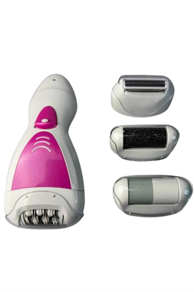 4 Başlıklı Bakım Cihazı Epilatör Tüy Alma Makinesi Topuk Törpüsü