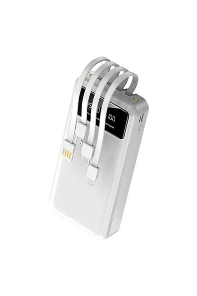 4 Çıkışlı 20.000 MAH Powerbank Taşınabilir Çoklu Giriş