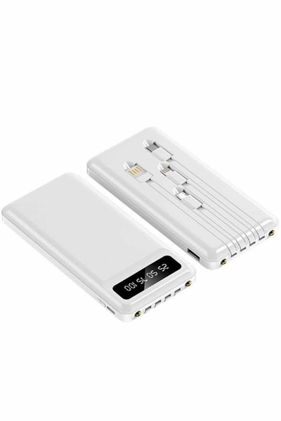 4 Çıkışlı 20.000 Mah Powerbank Uzun Pil Ömürlü Taşınabilir