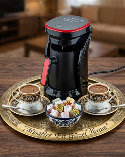 4 Fincan Kapasiteli Türk Kahvesi Makinesi Taşma Önleyici ve Enerji Tasarruflu