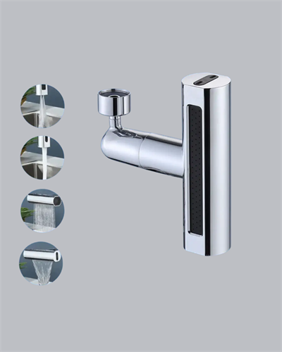 4 Fonksiyonlu Musluk Başlığı 360 Derece Dönebilen ve Su Tasarruflu