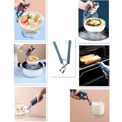 4 Parça Yanma Önleyici Mutfak Seti - Tencere Tabak Tutucu Ve Fırın Eldiveni