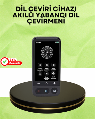 4.0 İnç Dokunmatik Ekranlı Akıllı Çeviri Cihazı