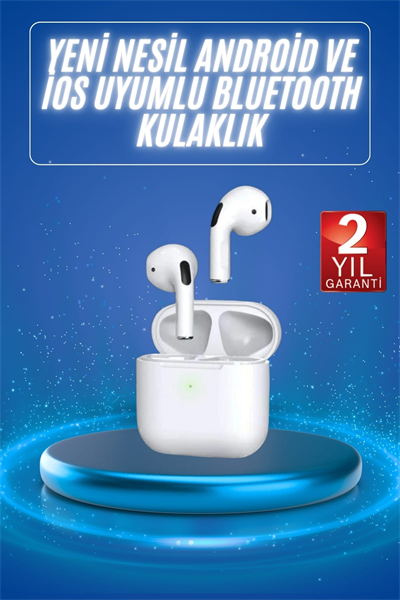 4.Nesil Bluetooth Kulaklık Yüksek Ses Kaliteli Dokunmatik Kontrol Özellikli