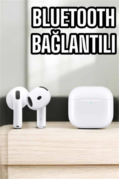 4.Nesil Kaliteli TWS Android ve İOS Uyumlu Mikrofonlu Kulaklık