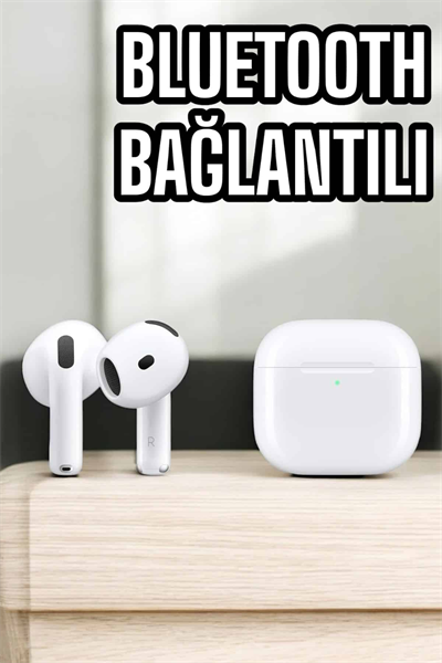 4.Nesil Kaliteli TWS Android ve İOS Uyumlu Mikrofonlu Kulaklık