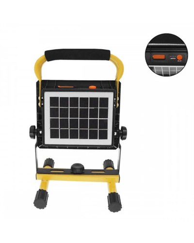 400 LED Süper Parlak Kamp Lambası Solar Şarjlı USB Çıkışlı Çok Amaçlı Aydınlatma