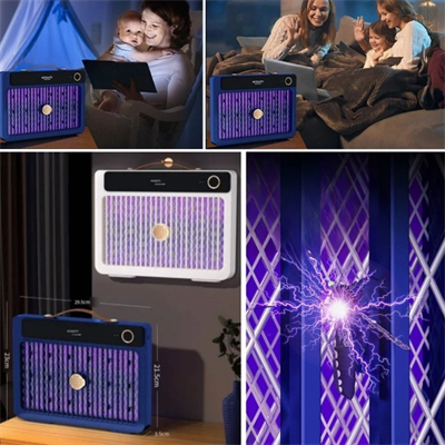 4000mAh Şarj Edilebilir Kablosuz Yüksek Güçlü Elektrikli Sivrisinek Öldürücü