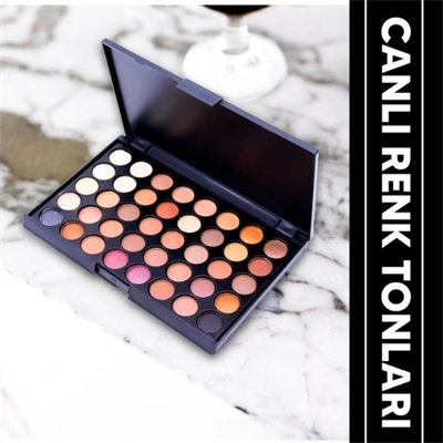 40lı Mat Sedefli Far Paleti