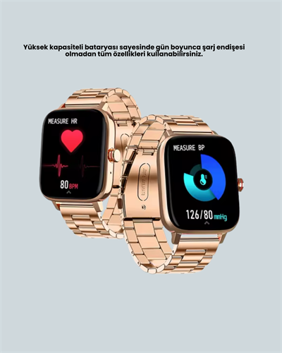41 mm Kavisli Kasa Akıllı Saat IOS ve Android Uyumlu