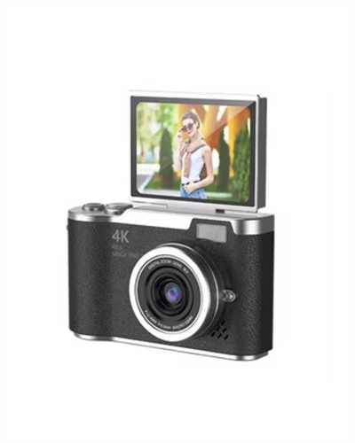 48 MP 4K Dijital Kamera 8X Zoom ve 180 Derece Ekran Yeni Başlayanlar İçin Uygun