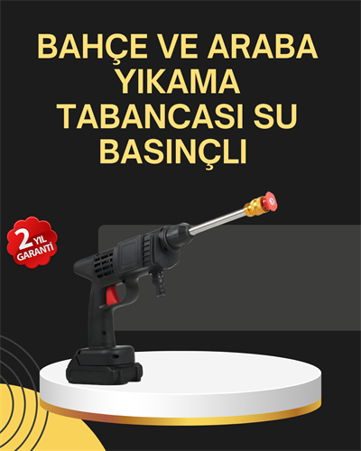 48V Şarjlı Basınçlı Yıkama Tabancası Köpük ve Çift Nozul 2025 Model