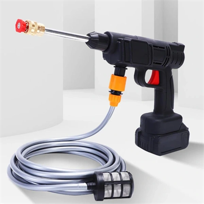 48V Şarjlı Çift Bataryalı Taşınabilir Basınçlı Yıkama Sulama Tabancası