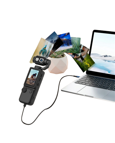 4K Aksiyon ve Vlog Kamera 2.0 İnç IPS Ekran Otomatik Odaklama ve Kompakt Tasarım