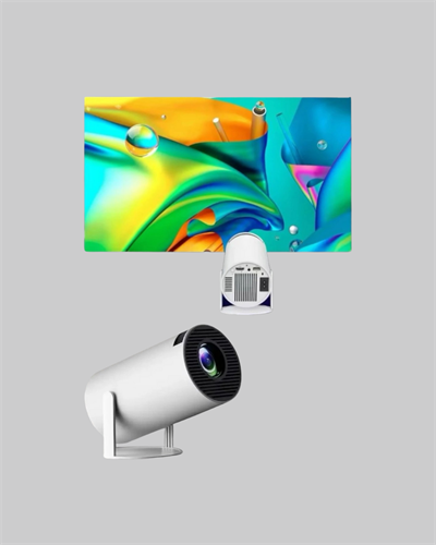 4K Destekli Full HD Projeksiyon Cihazı – 130 inç Geniş Ekran, WiFi ve HDMI Bağlantılı